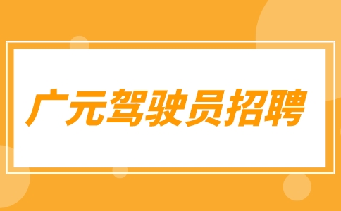 广元驾驶员招聘